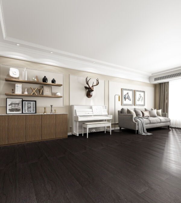 Hickory Sunset hardwood flooring