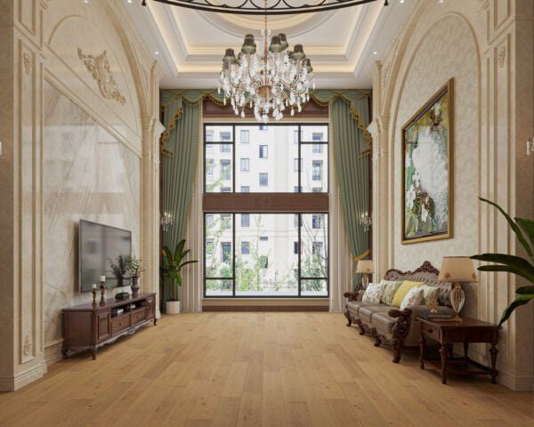 Oak Everest Floor in Interior Scene