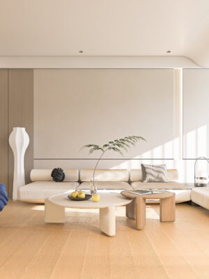 Oak Honey Floor in Warm Interior