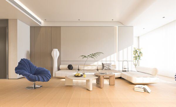Oak Honey Floor in Warm Interior