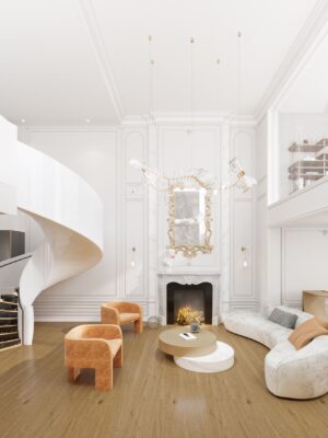 Oak Monaco Floor in Elegant Setting