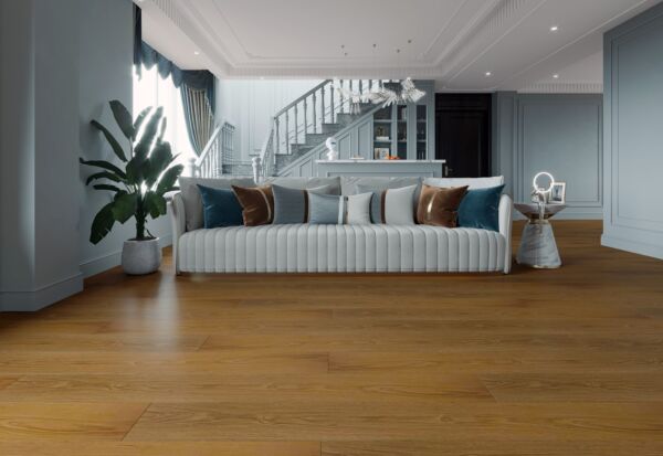 Oak Natural Floor in Home Setting