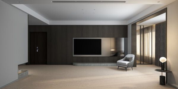 Oak Sand Dune Floor in Cozy Interior