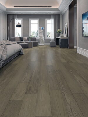 Oak-Stone Grey Staging – modern grey floor in style