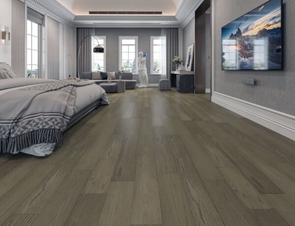 Oak-Stone Grey Staging – modern grey floor in style