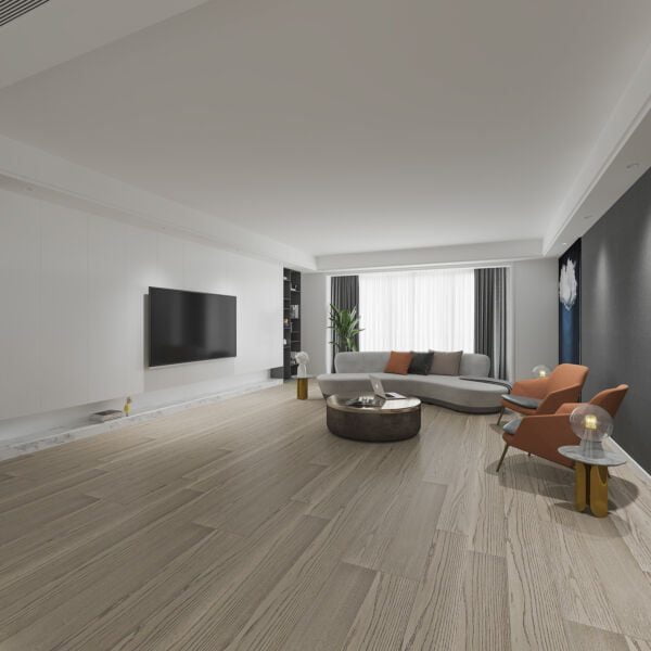 Oak Timberwolf Floor in Room View