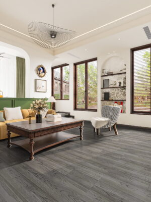 Oak Coyote Floor in Interior View