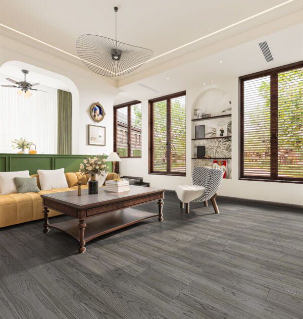 Oak Coyote Floor in Interior View