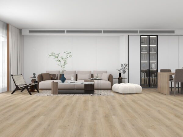 Zeus flooring with bold, deep-toned wood texture.