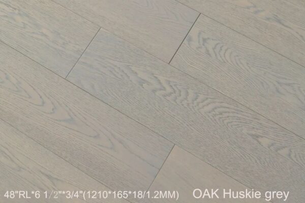 Huskie Grey flooring with modern grey wood finish.