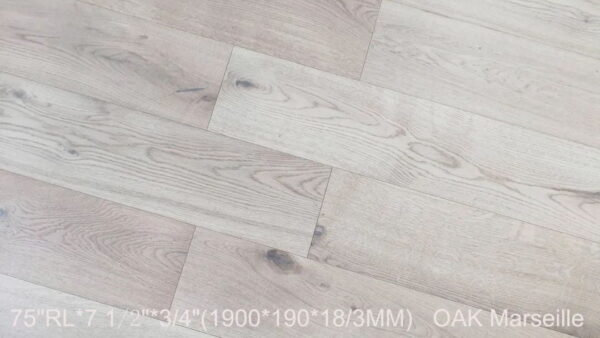 Marseille flooring with refined natural wood texture.