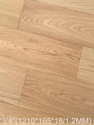 Oak Natural flooring with classic wood grain finish.