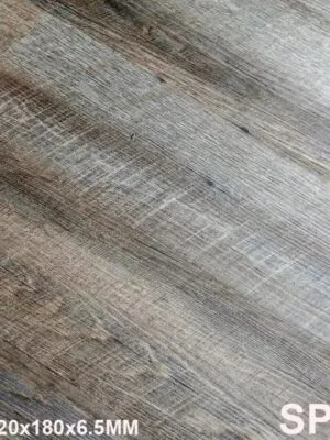 SPC220-10 durable flooring with warm wood finish.