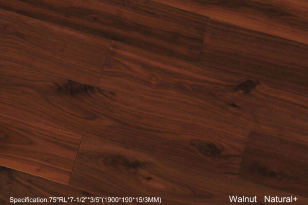Walnut Natural flooring with classic wood elegance.