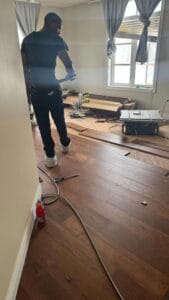 "Canadian hardwood species flooring installed in a classic Toronto home"
