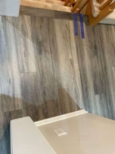 Hardwood floor in Toronto condo