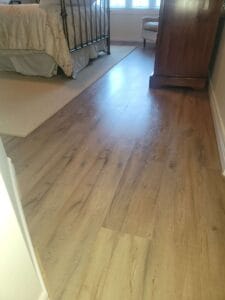 Chic hardwood look