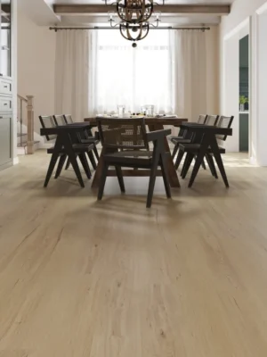 Toronto interior featuring natural wood flooring