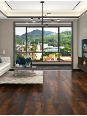 Toronto hardwood floor with glossy finish