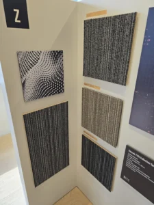 six pieces of carpet hanging on wall toronto canda