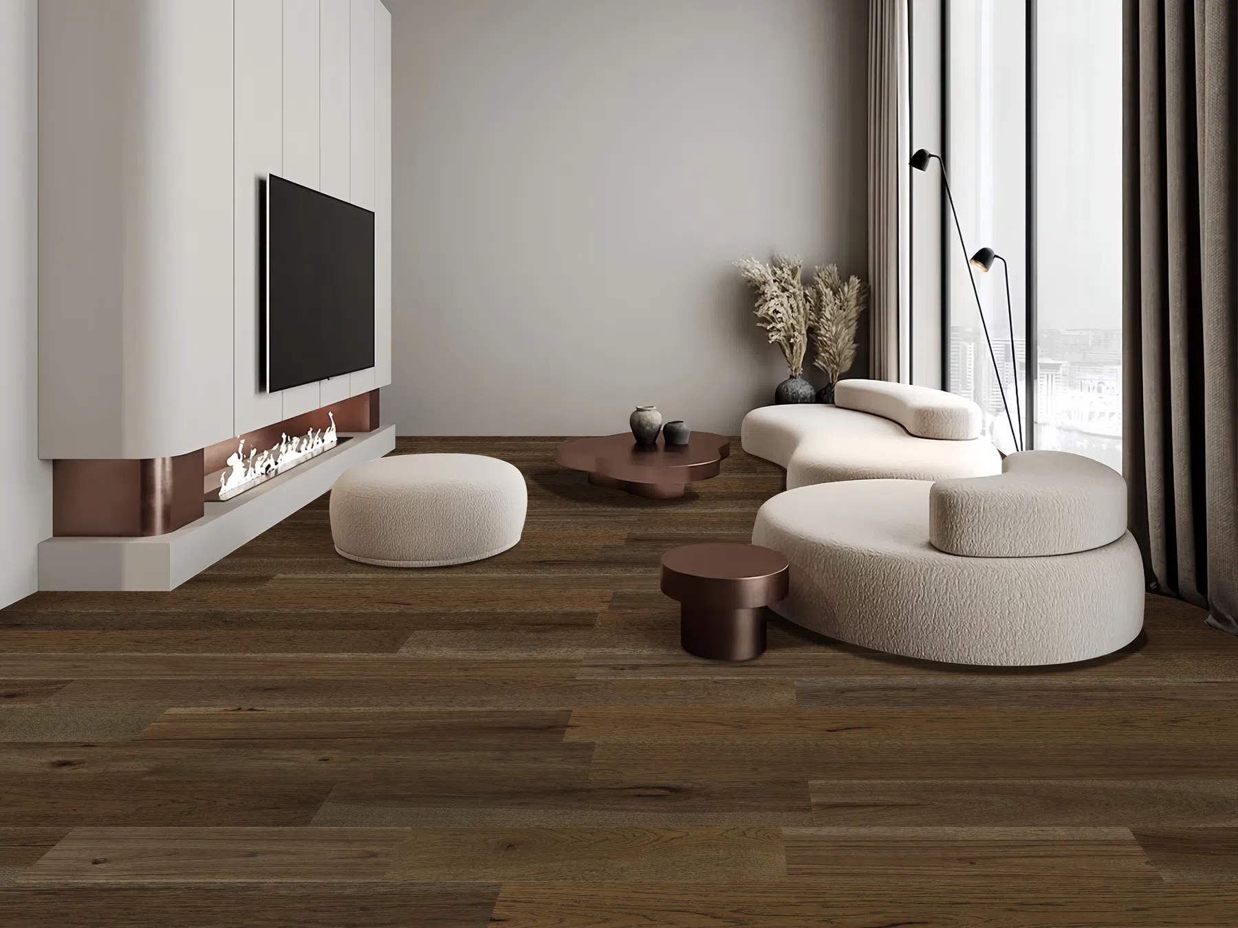Hickory Walnut 1.2mm - 6 Inch Engineered Hardwood