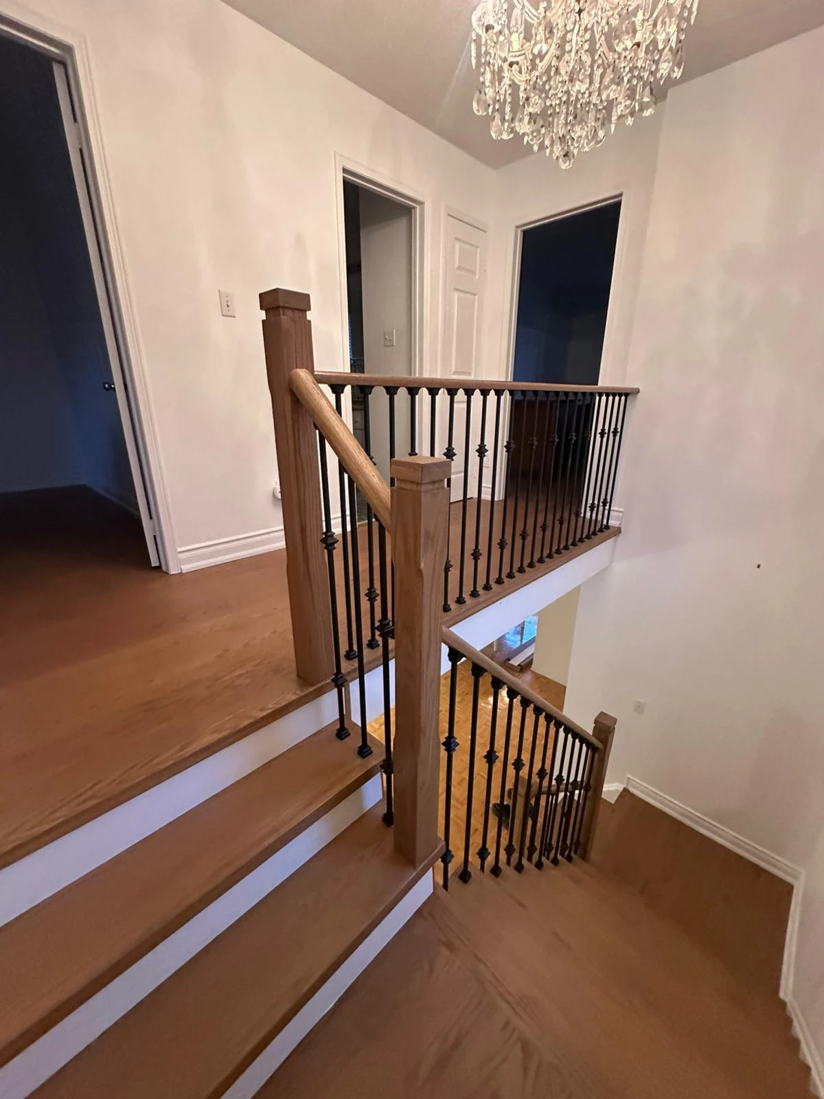Overlook Landing Medium Wood Chandelier